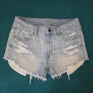 American Eagle Denim Shorts - Size 8 - Summer Vibes Festival Jean Shorts